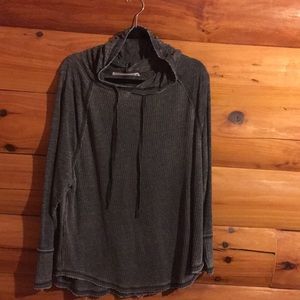 HOODIE!  Light weight, grey.